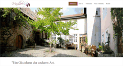 Desktop Screenshot of maulbeerhof.de